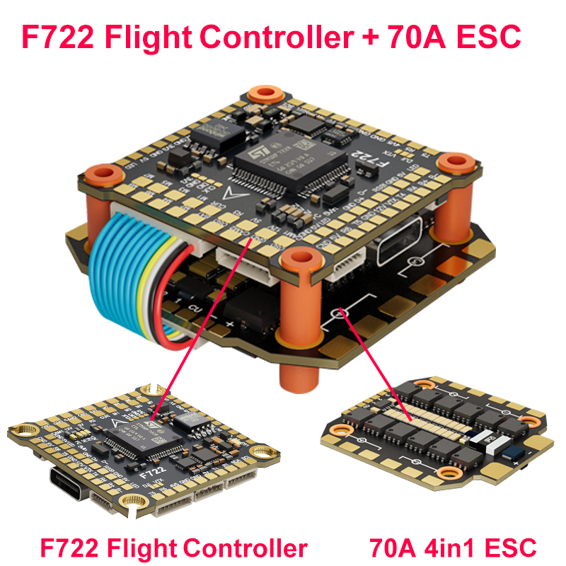 DAKEFPV F722 60A Stack ICM4268 – Drone Power Distribution Board Bewertung und Preis